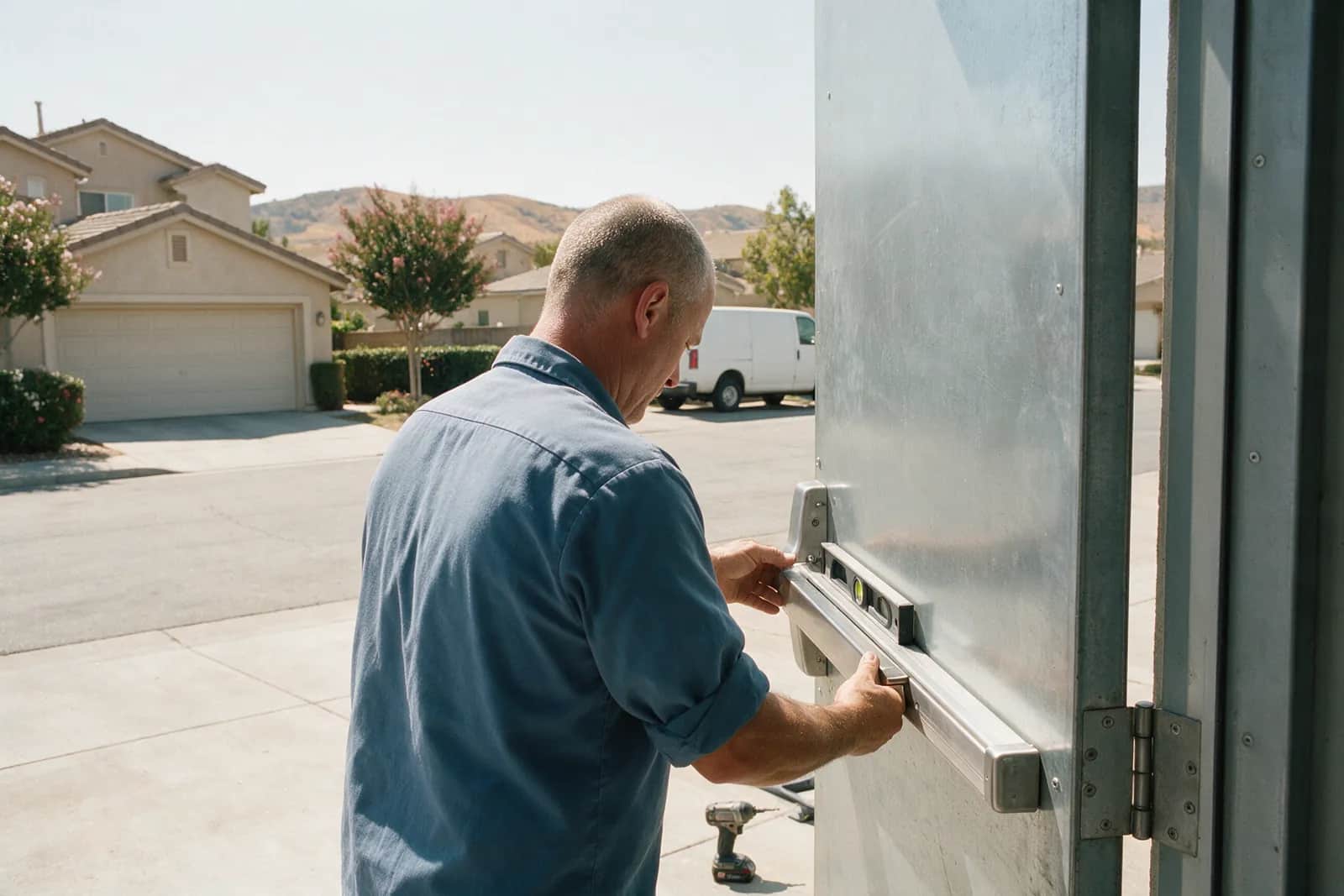 Panic Bars & Exit Devices in Livermore by Arroyo Key & Bolt