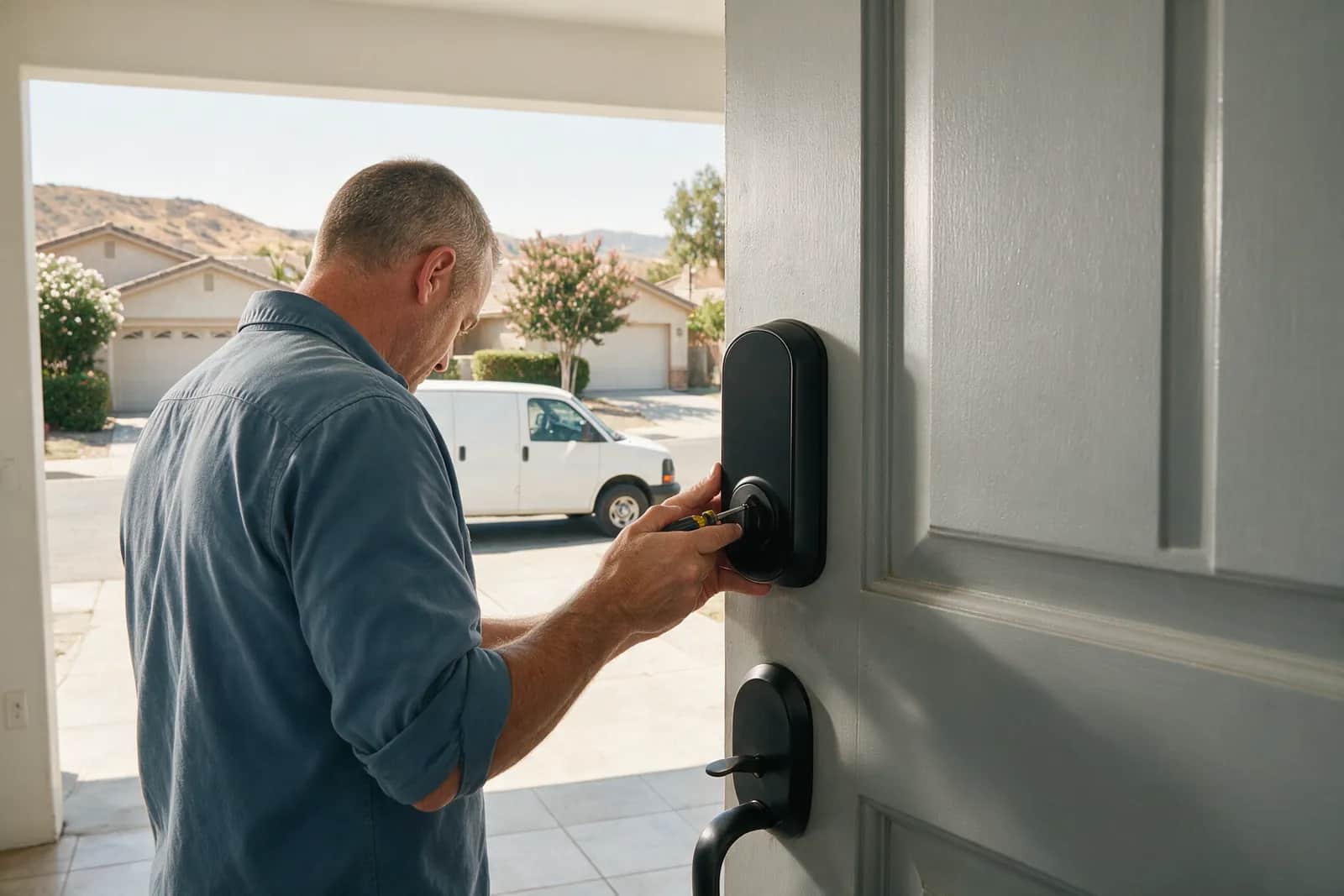 Smart Lock Installation in Livermore by Arroyo Key & Bolt